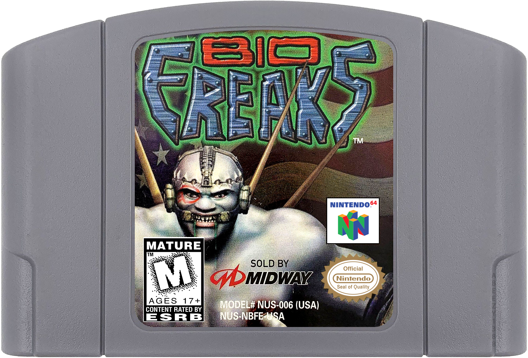 Biofreaks media 7 for Nintendo 64